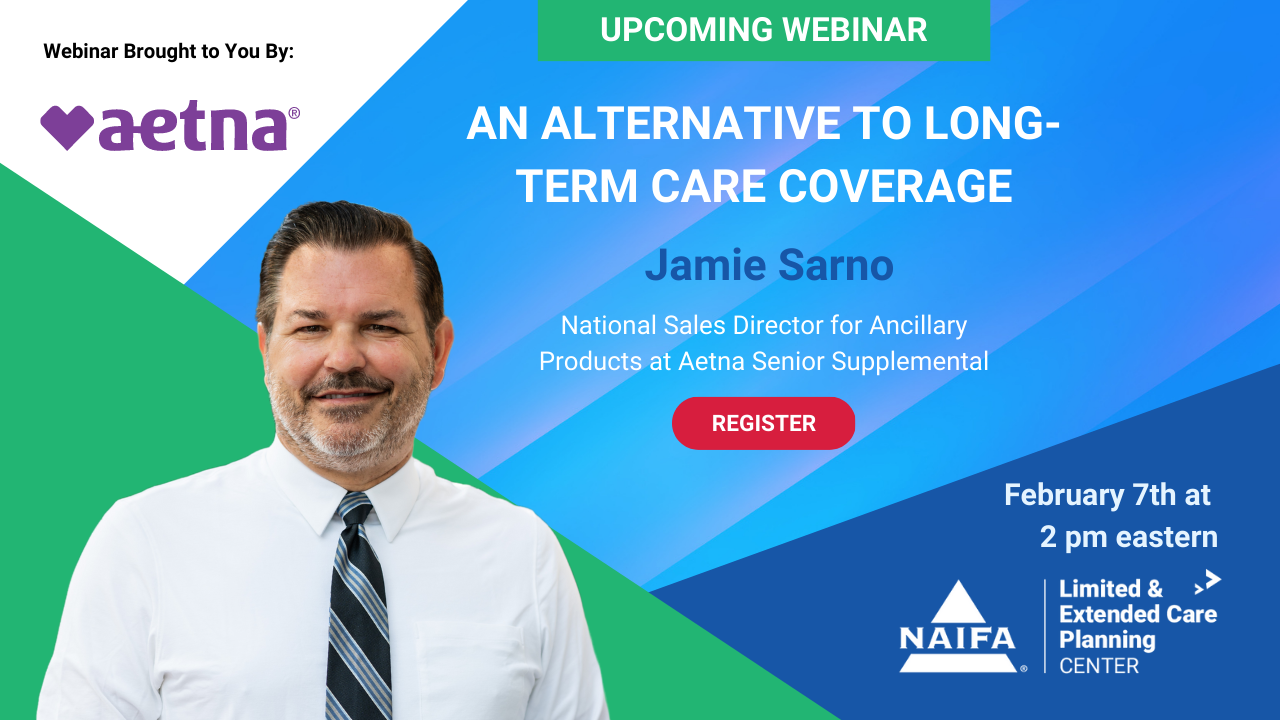 Upcoming Webinar: An Alternative to Long-Term Care Coverage
